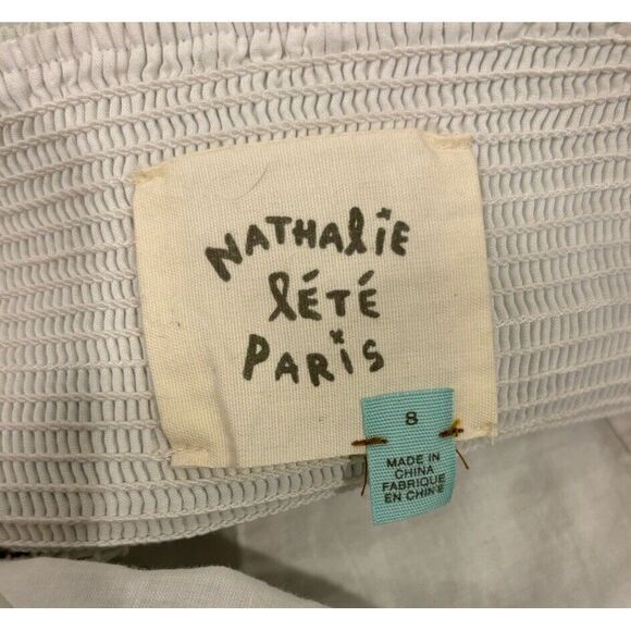 Anthropologie Nathalie Lete Paris Marine Mural Dress‎ Sz 8 (runs small) - Picture 5 of 5